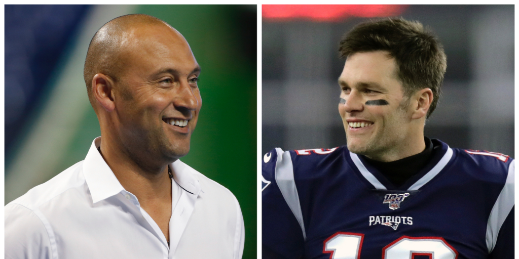 Derek Jeter e Tom Brady