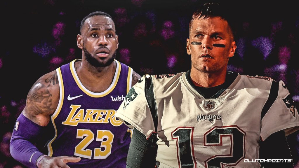 LeBron e Tom Brady