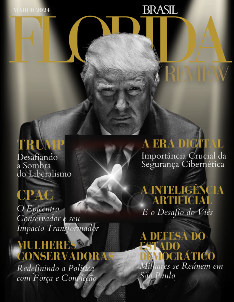 Florida Review o conservadorismo  e o papel dos EUA como um espelho do mundo e um bastião da democracia.